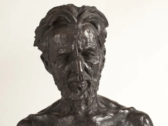 Bronzebüste von Hans Horst Meyer (1853–1939), gestaltet von Gustinus Ambrosi, 1923
