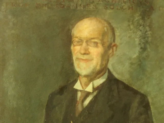 Johann Sölch als Rektor 1947/48