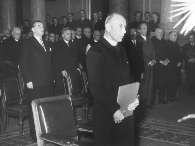 Verleihung des Ehrendoktorates der Theologischen Fakultät an Augustin Bea