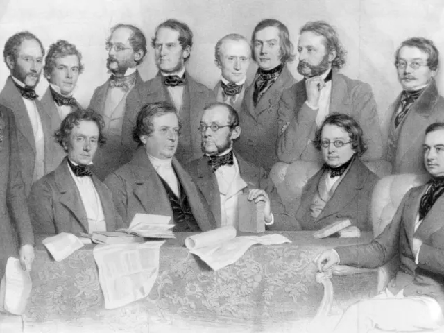 Das Professorenkollegium der Medizinischen Fakultät 1853