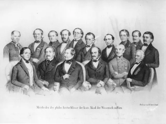 Mitglieder der philosophisch-historischen Klasse der kaiserlichen Akademie der Wissenschaften zu Wien