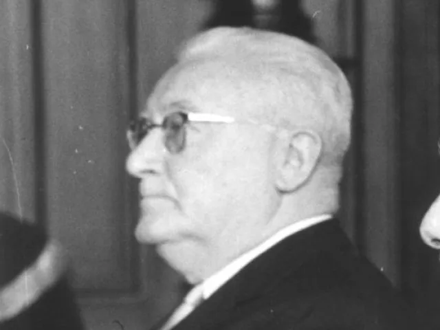 Erich Miksch bei der Verleihung der Ehrenbürgerschaft der Universität Wien