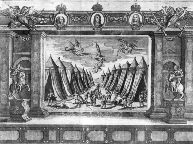 Szenenbild aus „Pietas Victrix“ von Nikolaus Avancinus