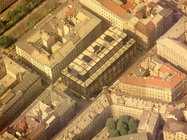 „Juridicum“ der Universität Wien, Luftansicht