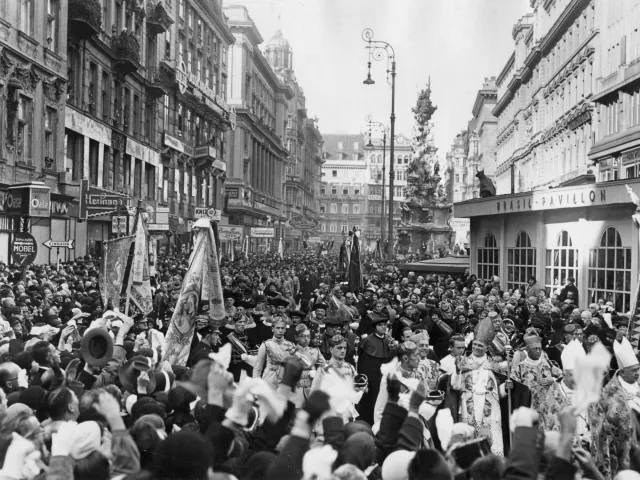 Inthronisation des Erzbischofs von Wien, Dr. Theodor Innitzer
