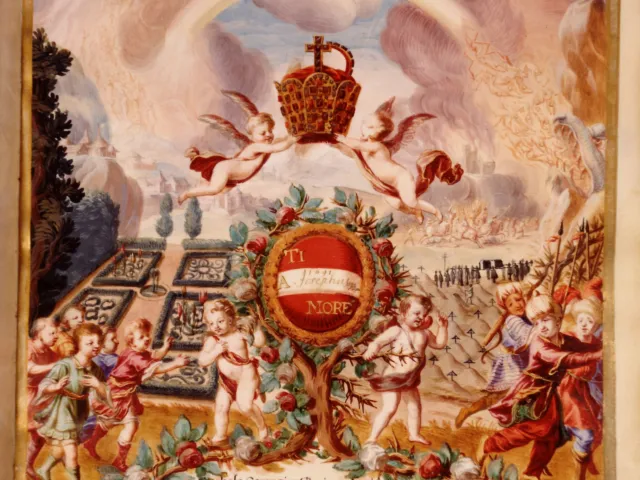 Ehrenimmatrikulation Josephs I., 1691