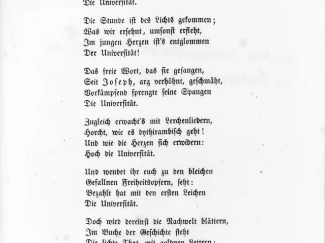 Gedicht „Die Universität“ von Ludwig August Frankl
