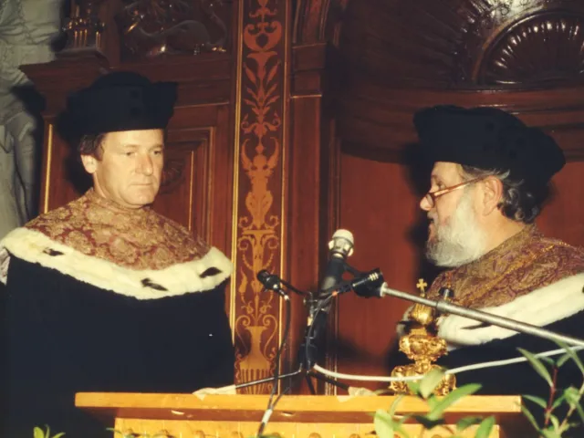 Feierliche Inauguration von Alfred Ebenbauer als Rektor der Universität Wien