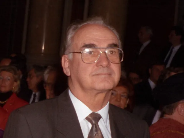 Hans Mayr bei der Verleihung der Ehrensenatorwürde der Universität Wien