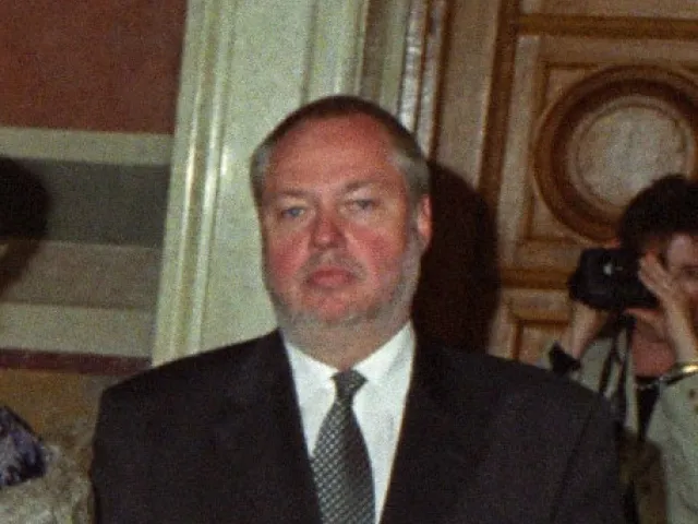 Johann Benke bei der Verleihung der Ehrenbürgerschaft der Universität Wien