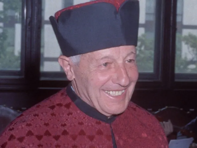 Ernst Pulgram bei der Verleihung des Ehrendoktorats der Universität Wien