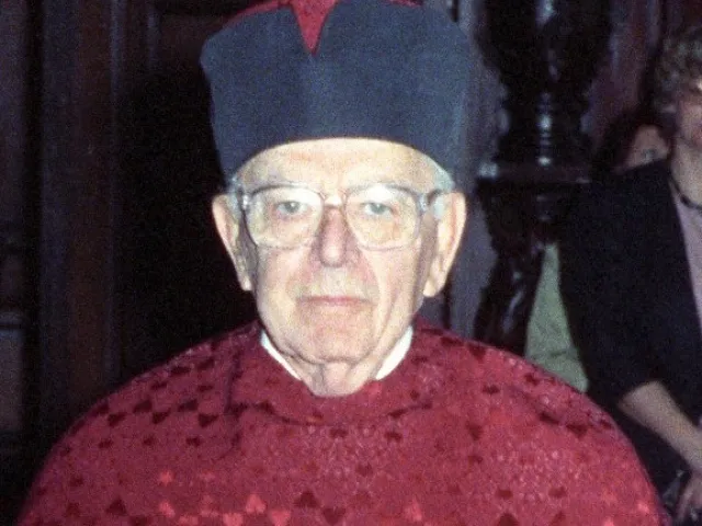 Francis Foldes bei der Verleihung des Ehrendoktorates der Universität Wien