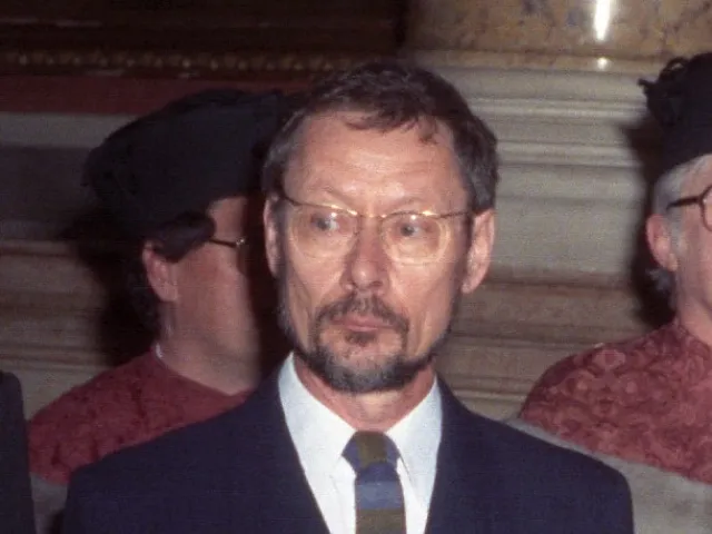 Klaus Krickeberg bei der Verleihung des Ehrendoktorats der Universität Wien