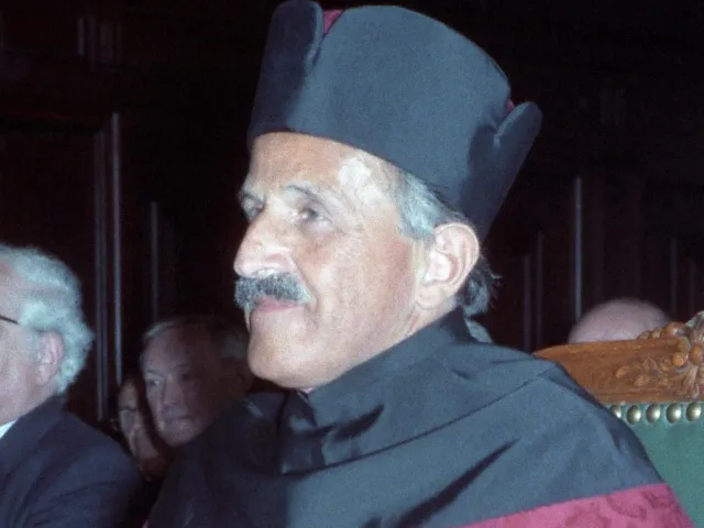 Reinhard Kaiser bei der Verleihung der Ehrenbürgerschaft der Universität Wien