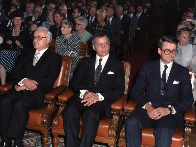 Verleihung der Ehrenbürgerschaft der Universität Wien an Karl Gruber, Anton Hilscher und Franz Stein