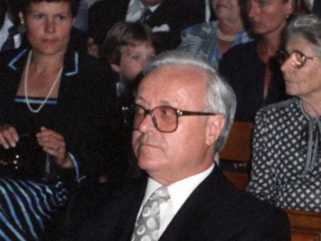 Karl Gruber bei der Ernennung zum Ehrenbürger der Universität Wien