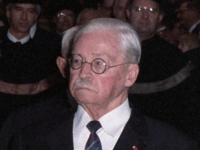 Fritz Schachermayr bei der Verleihung des Ehrendoktorats der Universität Wien