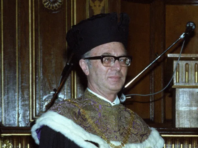 Rektor Richard Plaschka