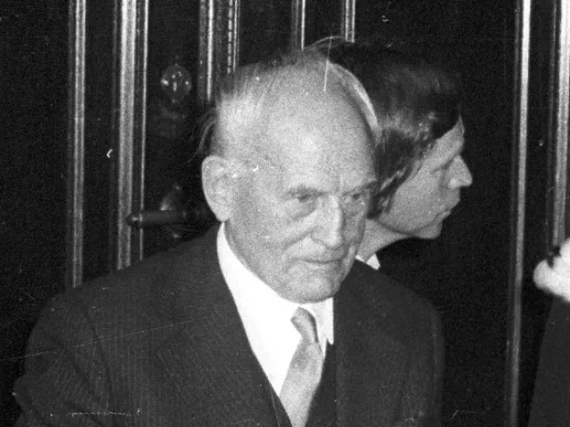 Alfred Toepfer bei der Verleihung der Ehrensenatorwürde der Universität Wien