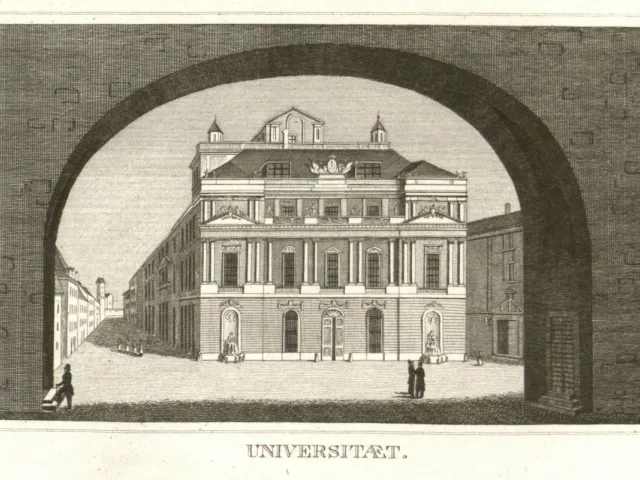 Aulagebäude der Alten Universität Wien 1837