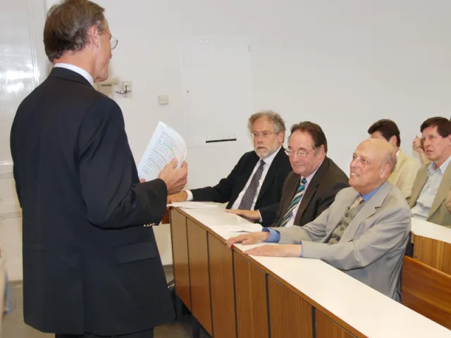 Feier zum 80. Geburtstag von Othmar Preining