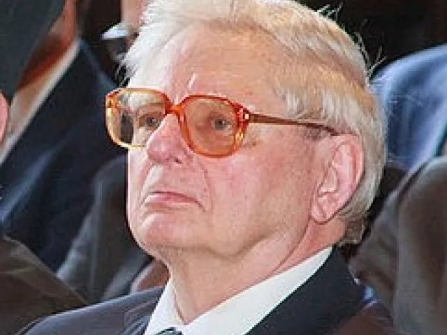 Géza Alföldy bei der Verleihung des Ehrendoktorats der Universität Wien, 2011