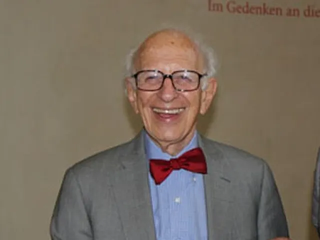 Nobelpreisträger Eric Kandel bei der Präsentation des Sammelbandes „Der lange Schatten des Antisemitismus“, Aula der Univers…