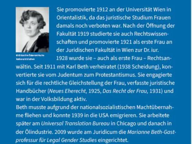 Marianne Beth-Tor der Erinnerung 2024