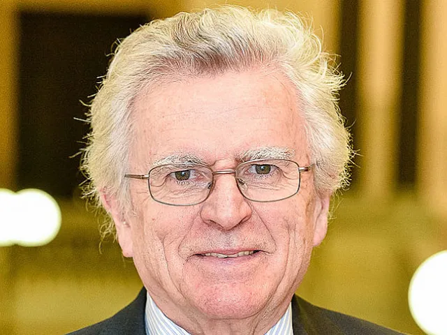 Niels P. Birbaumer bei der Verleihung des Ehrendoktorats der Universität Wien