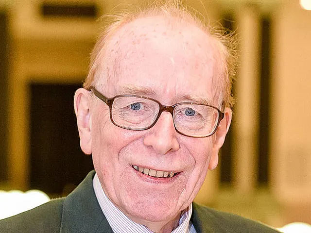 Peter K. Smith bei der Verleihung des Ehrendoktorats der Universität Wien