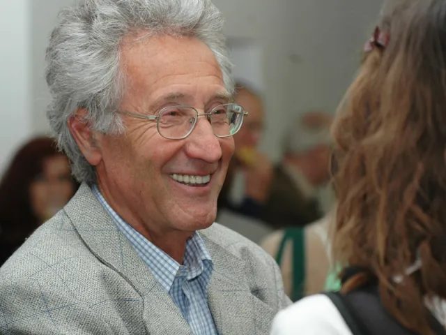Gero Vogl bei der Abschiedsvorlesung von Alfred Bartl