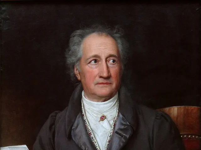 Johann Wolfgang von Goethe, Ölgemälde von Joseph Karl Stieler, 1828