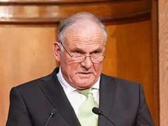 Heinrich Honsell bei der Verleihung des Ehrendoktorats der Universität Wien 2015