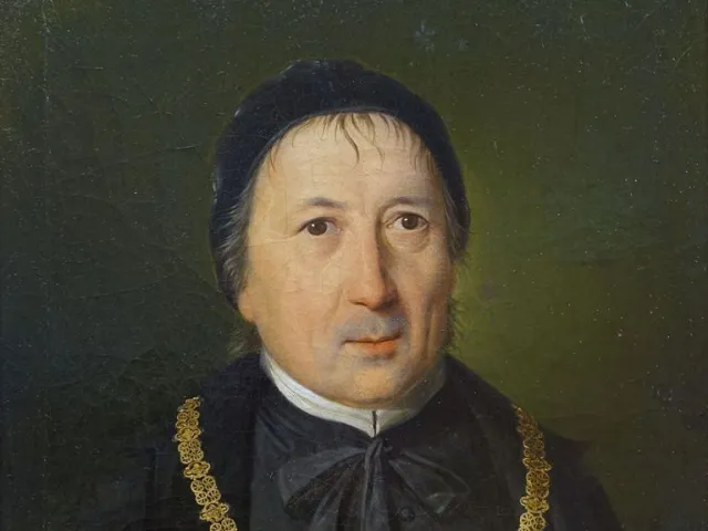 Meinrad Lichtensteiner OSB als Rektor der Universität Wien