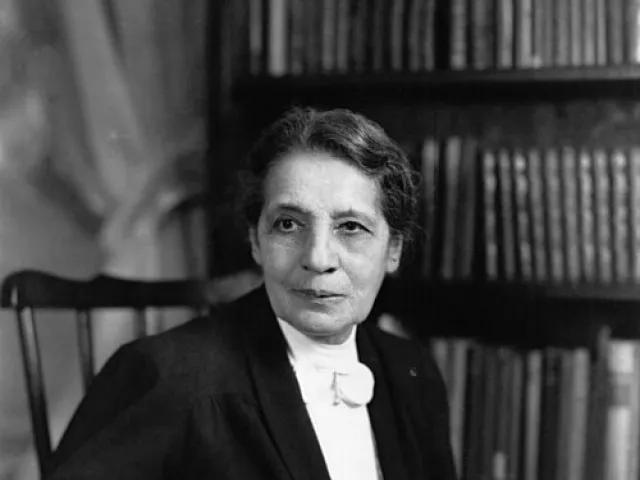 Lise Meitner (1878–1968), Physik, um 1960
