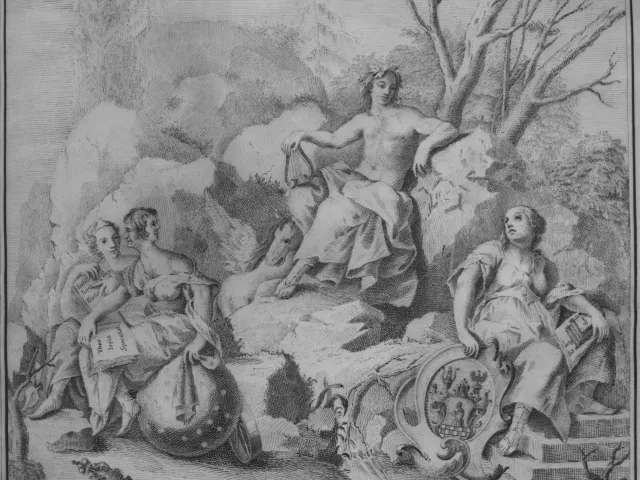 Rektorenblatt von Joseph Edler von Hillmeier (Rektor 1774/75)