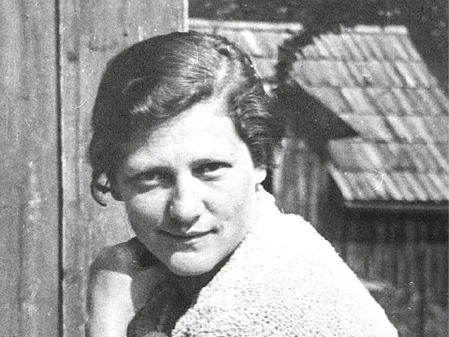 Marie Jahoda im Sommer 1937, kurz vor ihrer Ausreise nach London