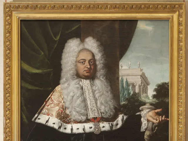 Barockes Rektorenporträt: Anton Josef von Öttl (Rektor 1707/08)