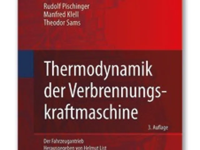 Die Anwendung der Thermodynamik auf Verbrennungsmotoren in einem Fachbuch, Springer 2009