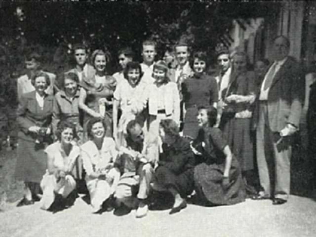 Studierende der ersten Sommerhochschule 1949