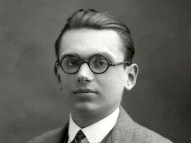 Kurt Gödel (1906–1978) als Student in Wien