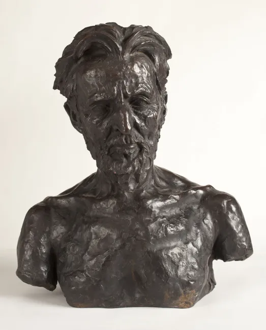 Bronzebüste von Hans Horst Meyer (1853–1939), gestaltet von Gustinus Ambrosi, 1923