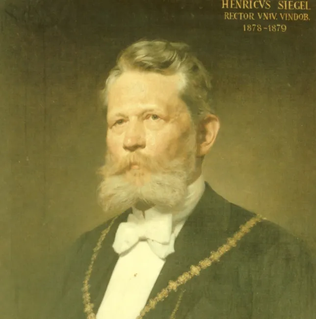 Heinrich Siegel (1840–1899), Rektor 1878/79
