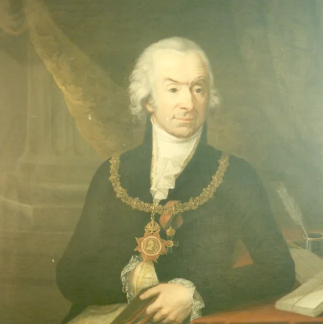 Franz Zeiller (1751–1828) als Rektor der Universität Wien 1803/04 und 1807/08 mit Rektorskette