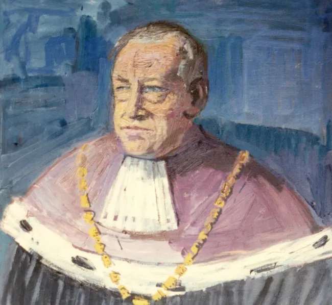 Fritz Zerbst (1909–1994) als Rektor der Universität Wien 1969/70