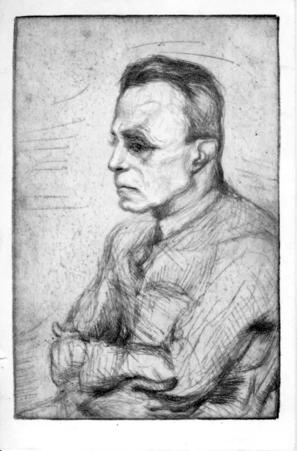 Hans Tietze (1880–1954), Kunstgeschichte (Porträt von Georg Ehrlich)