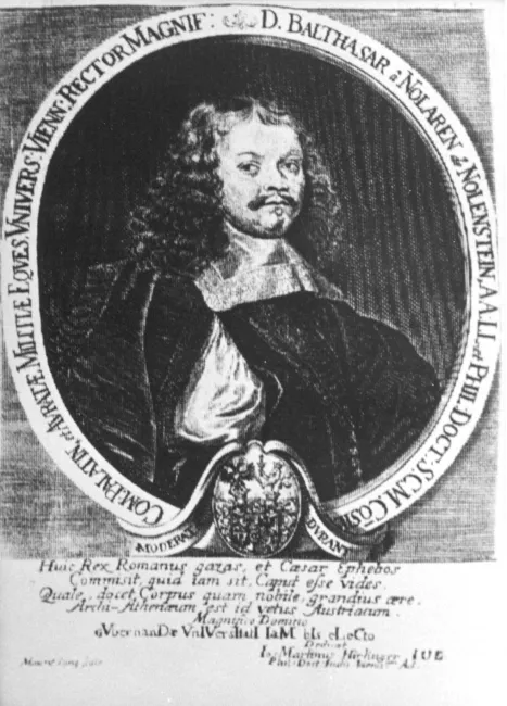 Balthasar Nolaren von Nolenstein (Rektor 1665, 1669, 1673, 1677)
