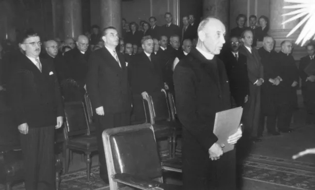 Verleihung des Ehrendoktorates der Theologischen Fakultät an Augustin Bea