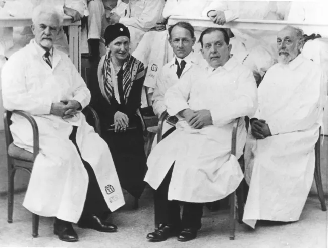 Professoren der Medizinischen Fakultät, 1935