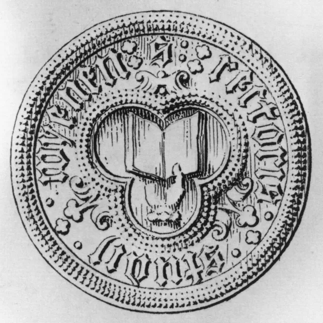 Siegel des Rektors der Universität Wien (ca. 1384), Nachzeichnung